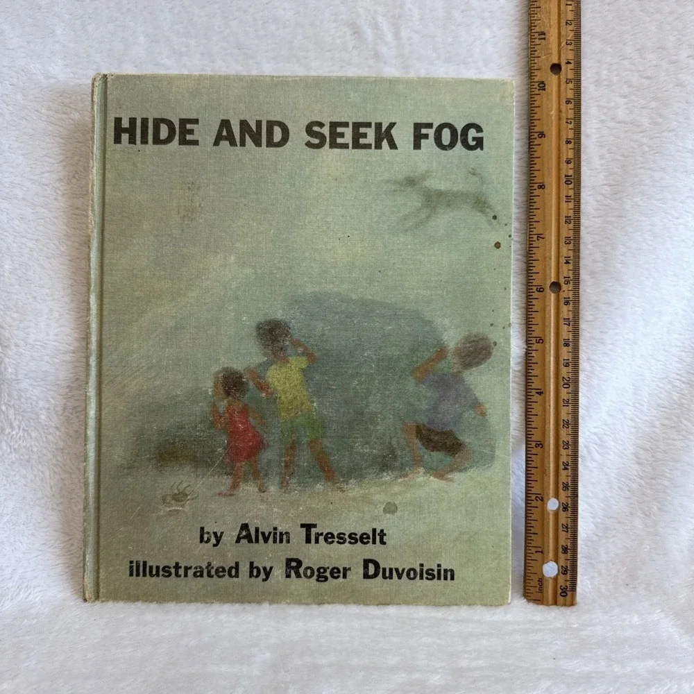 Hide and Seek Fog Childrens Book by Alvin Tresselt Duvoisin 1965‎ Weekly Reader